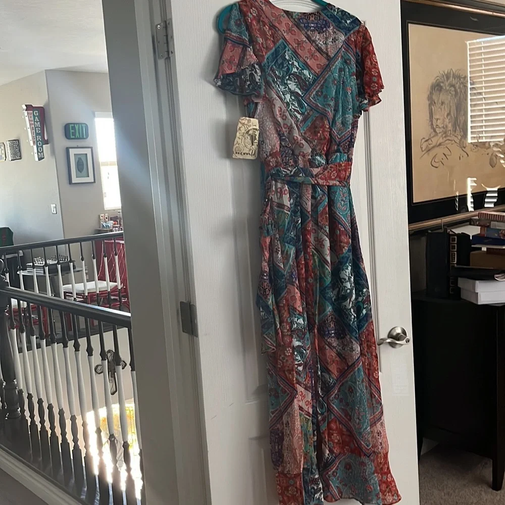 Chiffon Ruffle Multi Dress - Picture 7 of 7